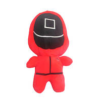 Мягкая игрушка Trend-mix Игра в Кальмара Квадрат 23 см Красный TP, код: 6985015