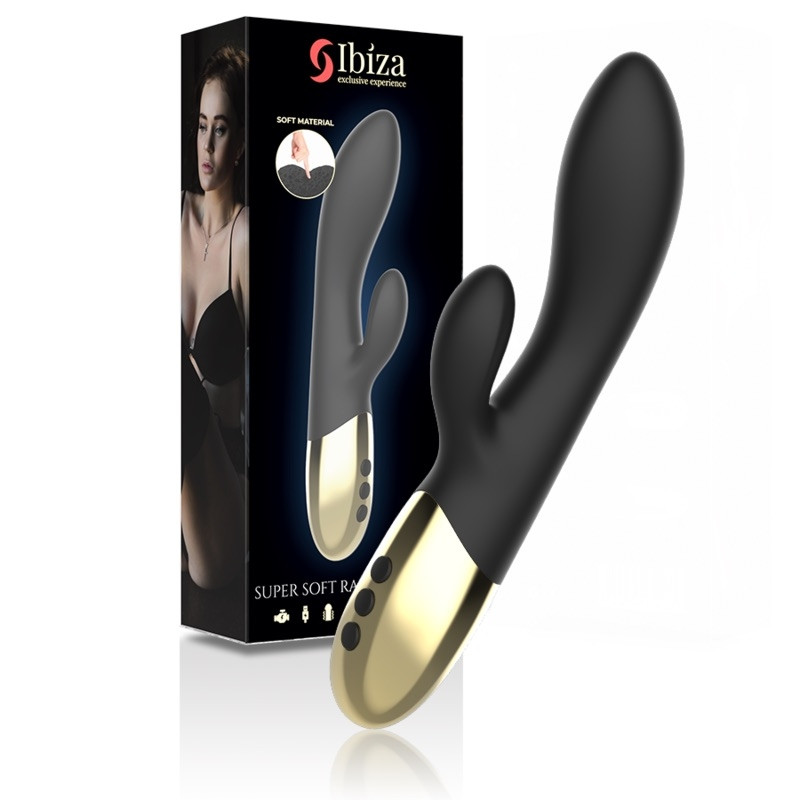 Вібратор для жінок Ibiza Super Soft Rabbit Vibrator SP, код: 8380043