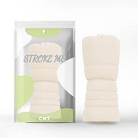 Мастурбатор для чоловіків RealisticVagina Stroker White Cnt SC, код: 8367845