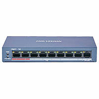 8 портовый POE коммутатор Hikvision DS-3E0109P-E M(B) CP, код: 6666368