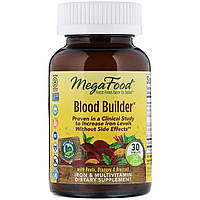 Строитель крови, Blood Builder, MegaFood, 30 таблеток IX, код: 2337650