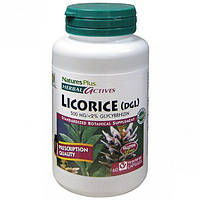 Корень солодки Nature's Plus Herbal Actives Licorice 500 mg 60 Caps PR, код: 7572610