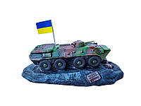 Статуэтка Patriotika Украинский БТР-80 Хаки FE, код: 8243866
