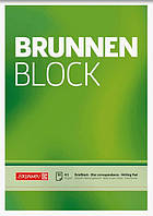 Блокнот Brunnen А5 на верхній склеї з чистими листами 50 аркушів 70 г м2 1052426 NL, код: 1931267