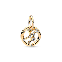 Серебряный шарм Pandora Знак зодиака Дева EM, код: 8301889