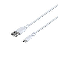 Кабель для зарядки Hoco X62 Fortune USB на Micro-USB TPE 2.4A 1 m White US, код: 7814200