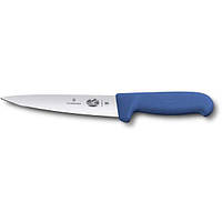 Кухонный нож мясника Victorinox Fibrox Sticking 16 см Синий (5.5602.16) GT, код: 1709120