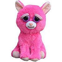 Інтерактивна іграшка Feisty Pets Добра худорлявість звірятка Рожева Кішка 20 см (SUN0138) EM, код: 119133