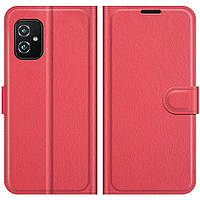 Чехол-книжка Litchie Wallet для Asus Zenfone 8 Red ST, код: 6670452