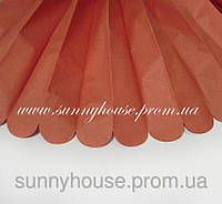 Бумажные помпоны из тишью "Cinnamon", диаметр 35 см.