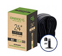 Камера велосипедная Onride 24x1.75-2.15 AV 48мм UT, код: 7809668