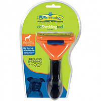 FURminator с кнопкой для собак с короткой шерстью СЯНЬЧЖИЛОУ M 66 мм Оранжевый MP, код: 8310192