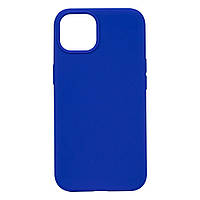 Чехол Soft Case Full Size для Apple iPhone 13 Shiny blue KV, код: 7633958