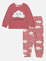 Пижама для девочки 92 пудровый Бома ЦБ-00231589 KP, код: 8430984