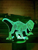 Сменная пластина для 3D светильника "Монолофозавр" 3DTOYSLAMP
