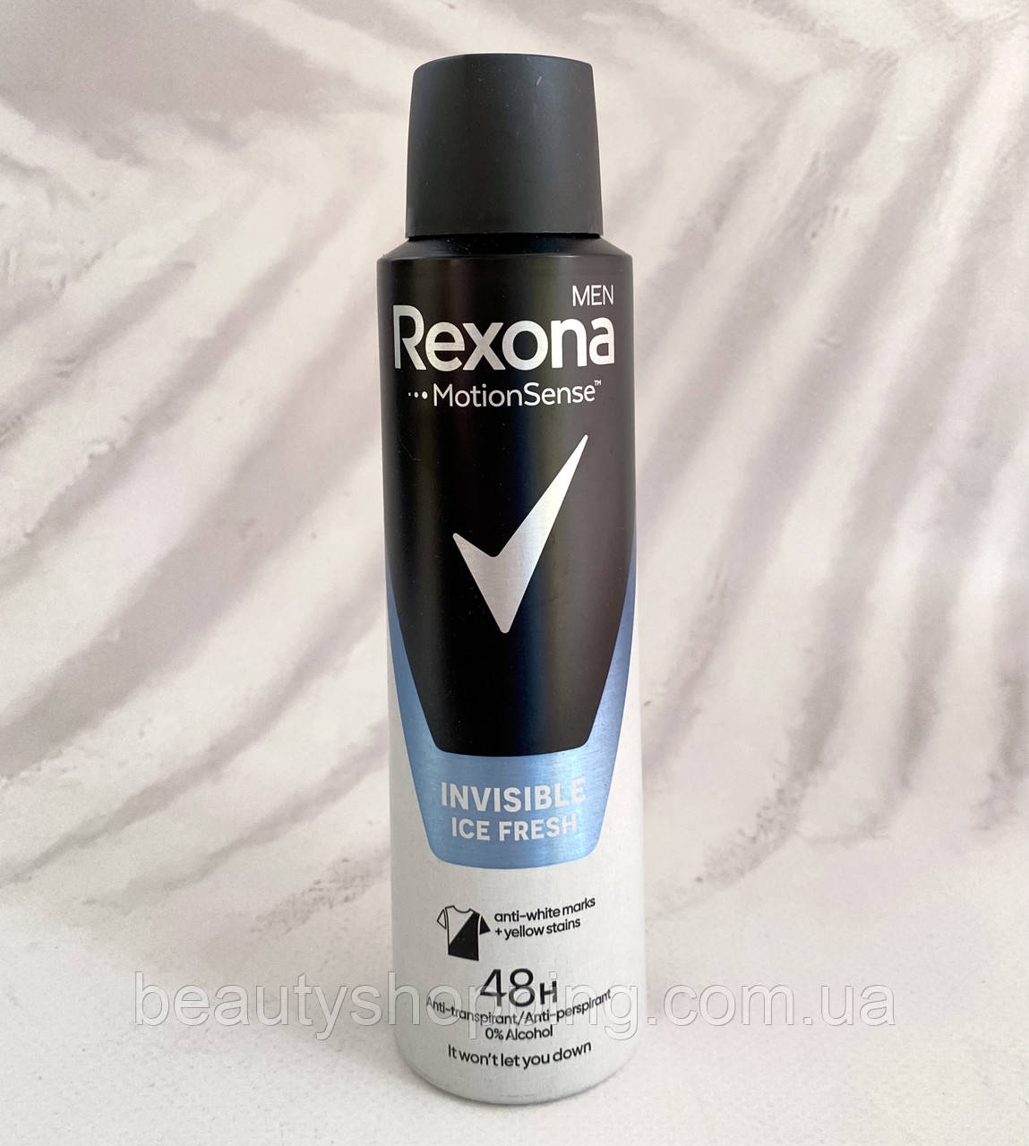 Rexona men Invisible Ice Fresh Black White дезодорант спрей для чоловіків