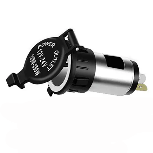 Універсальне гніздо прикурювача Y5 із заглушкою 12-24 В, фото 1