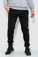 Спортивные штаны мужские на флисе черный 244R41269 Ager M TR, код: 8408678