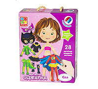 Магнитная одевашка Vladi Toys Ева укр (VT3702-08) TR, код: 7288558