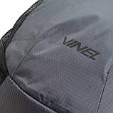 Легкий рюкзак для ноутбука 15,6 Vinel VL0101BPGY 20 л Сірий SC, код: 8097978, фото 5