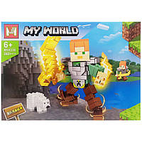 Конструктор Minecraft Bambi MG833 Вид 2 EV, код: 8289280