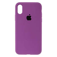 Чехол Original Full Size для Apple iPhone Xs Grape ML, код: 8068637