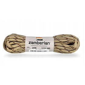 Шнурки для взуття Zamberlan 125 см, бежеві, зносостійкі синтетичні