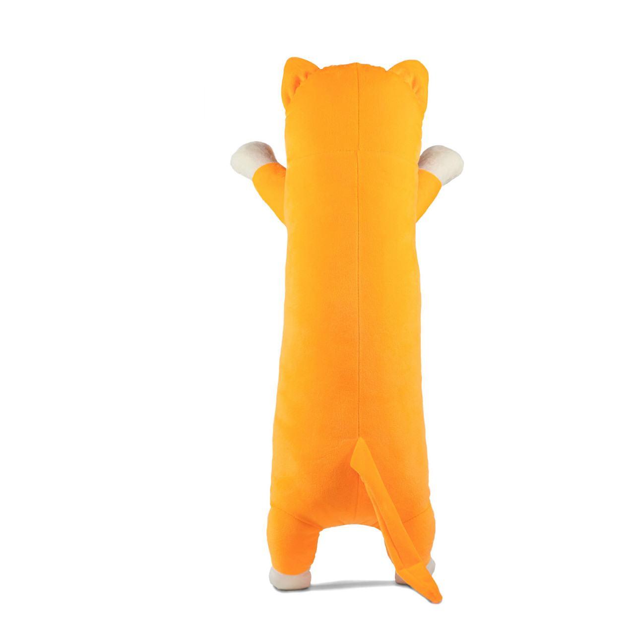 Мягкая игрушка KidsQo валик кот Эклер 60 см Оранжевый (KD731) ML, код: 7787175 - фото 3 - id-p2157288282