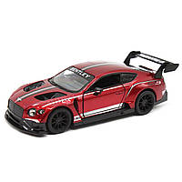 Машинка Bentley Continental GT3 красная Kinsmart (KT5417W) UN, код: 8233353