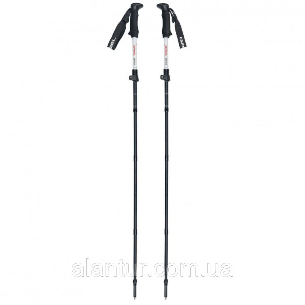 Трекінгові палиці Gabel XTR Alu EF 110-130 см, антишок, легкі туристичні, фото 1