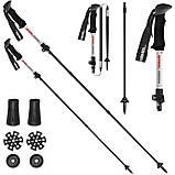 Трекінгові палиці Gabel XTR Alu EF 110-130 см, антишок, легкі туристичні, фото 4