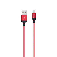 Кабель USB Hoco X14 Times Speed USB - Lightning Красно-Черный VA, код: 7726411