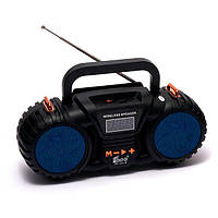 Портативное FM-радио EPE FP-131-S с USB TF MP3 Черный с синим RMP28-324 LW, код: 7737415