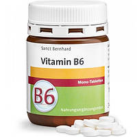 Пиридоксин Sanct Bernhard Vitamin B6 10 mg 240 Tabs GM, код: 8372046