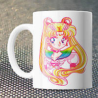 Чашка Fan Girl Усагі Сейлор Мун — Sailor Moon (15846) 330 мл Білий SC, код: 7599444