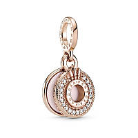 Серебряный шарм Pandora Сверкающая корона Rose 789055C01 SM, код: 7360840