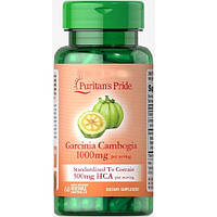 Гарциния Puritan's Pride Garcinia Cambogia 500 mg 60 Veg Caps OM, код: 8206855
