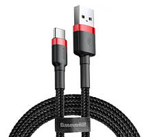 Зарядний кабель Baseus Type-C 3А 2m Cable для швидкого заряджання та передачі даних