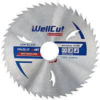 Пильный диск WellCut Standard 115x22.23 б н 100 шт GM, код: 8413722