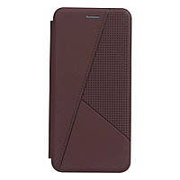 Чехол-книжка Twist кожа Samsung Galaxy A03s Brown ML, код: 8328573