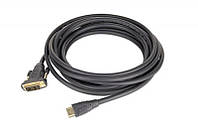 Кабель Cablexpert (CC-HDMI-DVI-10) HDMI-DVI 3м черный DL, код: 6813202