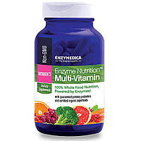 Ферменти та мультивітаміни для жінок Enzyme Nutrition Multi-Vitamin Enzymedica 120 капсул SM, код: 7668090