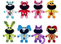 Мягкая игрушка "Smiling critters", игрушки улыбающиеся зверята из poppy playtime 4-и вида 30см