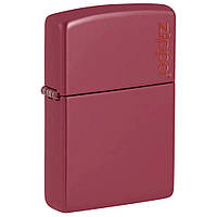 Зажигалка бензиновая Zippo Red Brick Zippo Logo (49844 ZL) US, код: 7930180