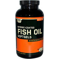 Омега для спорта Optimum Nutrition Fish Oil Softgels 200 Softgels GT, код: 7519994