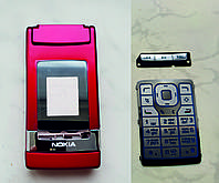 Корпус Nokia N76 ( Red) (AAA) (с клавиатурой)