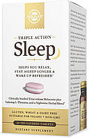 Комплекс для сна Solgar Triple Action Sleep 60 Tabs IX, код: 7595612