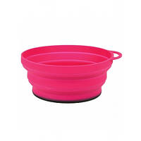Тарелка Lifeventure Silicone Ellipse Bowl Pink 450 мл (1012-75527) BK, код: 7537944