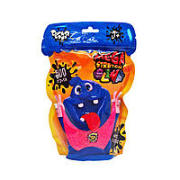 Лізун-антистрес Mega Stretch Slime Danko Toys SLM-12-01U 500 г Рожевий SC, код: 8238938