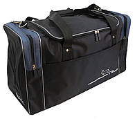Дорожная сумка 60 л Wallaby 430-8 черная с серым ML, код: 7407216